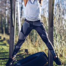 YLK™ Patchwork High Waist Quality Breathable Leggings