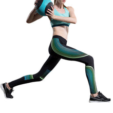 Sexy Women Elastic Waist Sports Pants Gym Running Tight Yoga Leggings Fitness Compression Slim Long Pants B2Cshop