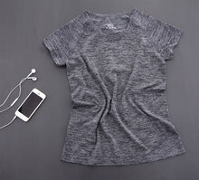 YLK™ 5 Colors Women Yoga Shirt for Fitness Running Sports T Shirt ,Gym Quick Dry Sweat Breathable Exercises Short Sleeve Tops