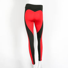 Heart Yoga Pants Women Fitness Sexy Hips Push Up Leggings Mesh Sport Running Tight Pants Women Fitness Slim Gym Leggings