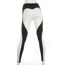 Heart Yoga Pants Women Fitness Sexy Hips Push Up Leggings Mesh Sport Running Tight Pants Women Fitness Slim Gym Leggings