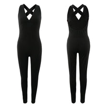 Fitness Sport Suit Women Tracksuit Yoga Set Backless Gym Running Set Sportswear Leggings Tight Jumpsuits Workout Sports Clothing