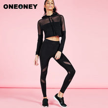 2017 2Pcs Women Yoga Sets Fitness Bra+Pants Leggings Set Gym Workout Sexy Sports Wear Mesh Patchwork Leggings Running Clothing