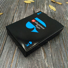 54pcs Waterproof Black Plastic Playing Cards Collection Black Diamond Poker Cards Creative Gift Standard Playing Cards