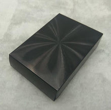 54pcs Waterproof Black Plastic Playing Cards Collection Black Diamond Poker Cards Creative Gift Standard Playing Cards