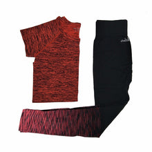 MAIJION 2017 Women Yoga Running Sets Quick Dry Breathable Sport T Shirts & Pants Jogging Sets Gym Sport Suit Running Tracksuit