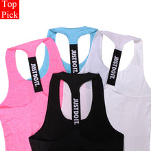 YLK™  Professional Yoga Vest Sleeveless Solid Color Loose Quick Drying Running Gym Sport Yoga Shirt Women Fitness Tank Top