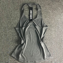 YLK™  Professional Yoga Vest Sleeveless Solid Color Loose Quick Drying Running Gym Sport Yoga Shirt Women Fitness Tank Top