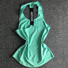 YLK™  Professional Yoga Vest Sleeveless Solid Color Loose Quick Drying Running Gym Sport Yoga Shirt Women Fitness Tank Top