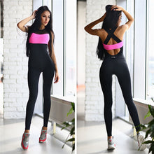 Sport Suits Women Jumpsuit Sporting Yoga Set Suits for Fitness Jogging Girl Running Tracksuits Exercise Tight Suits  Wear 006