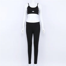 Vertvie Brand 2017 Sexy Hollow Women's Tracksuit Pink Solid Sport Sets Push Up Yoga Bra Vest +Pants Leggings Workout Sportwear