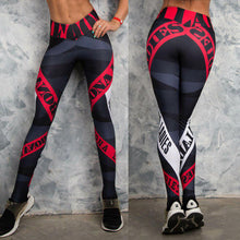 Sports Leggings Women Gym Clothing High Waisted Fitness Tights Yoga Pants Skinny 3D Printed Joggers Gym Trousers