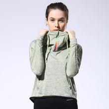 Women Outdoor Sport Loose Jackets Yoga Fitness Long Sleeve Running Cool Hoodies Spring Autumn Shirt Breathable Hooded Sweater