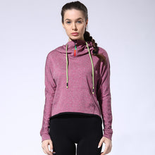 Women Outdoor Sport Loose Jackets Yoga Fitness Long Sleeve Running Cool Hoodies Spring Autumn Shirt Breathable Hooded Sweater