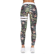 High Waist Sport Leggings Women Elastic Fitness Yoga Pants Sexy Slim Printed Leggins Gym Clothing Running Tights Female Trousers