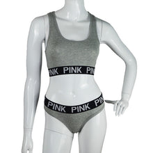 Two Pcs Sets Sexy Yoga Bra Sports Underwear Tracksuit for Women's Bra Gather Cropped Feminino Female Fitness Vest + Pants