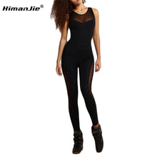 Fitness Sport Suit Women Tracksuit Yoga Set Backless Gym Running Set Sportswear Leggings Tight Jumpsuits Workout Sports Clothing