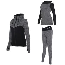 Vansydical Women Running Suits Tracksuit Women 4pcs Gym Clothing Woman Sports Suits Yoga Legging Sport Bra Fitness Tights Female