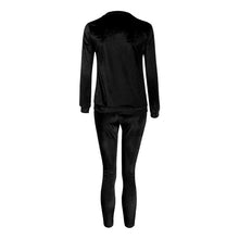 Autumn Winter Women Tracksuit Velvet Hoodies + Pants 2 PCS Sport Sets Female Velour Fitness Set Traning Exercise Gym Women Suits